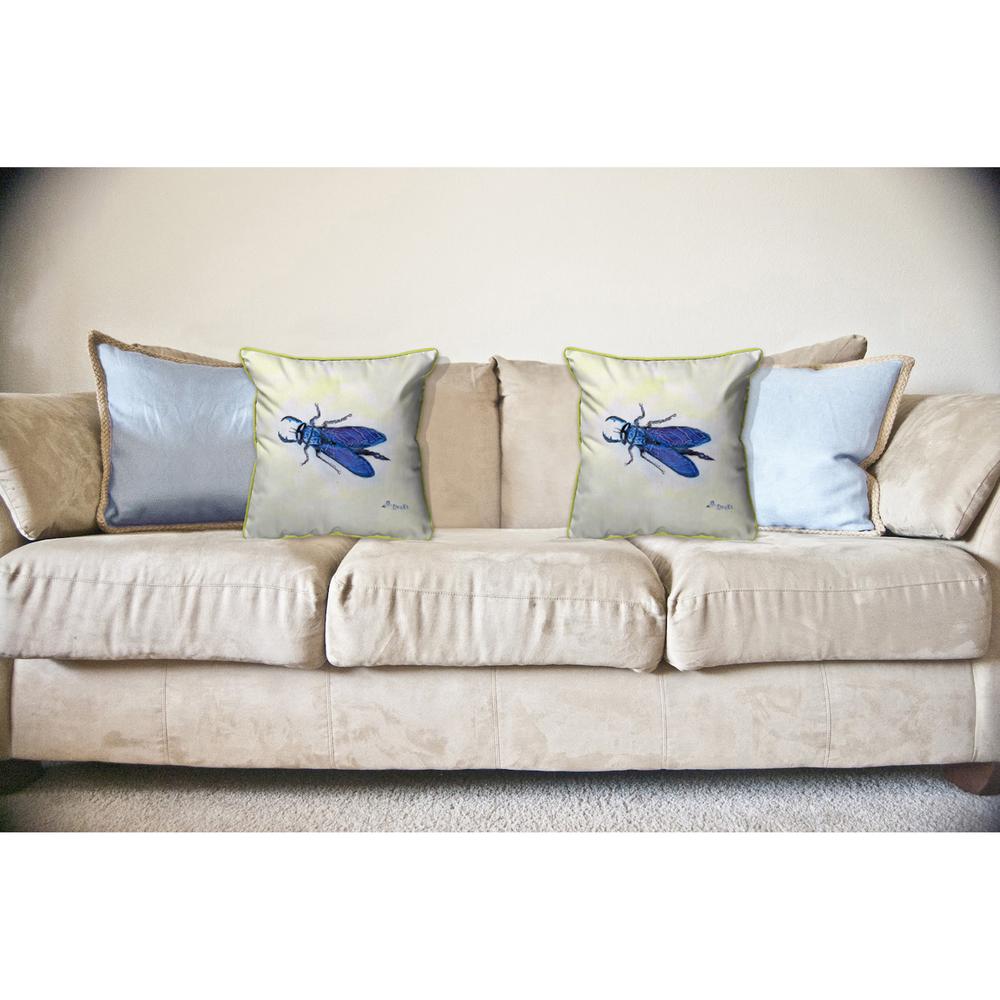 House Fly Large Indoor/Outdoor Pillow 18x18. Picture 3
