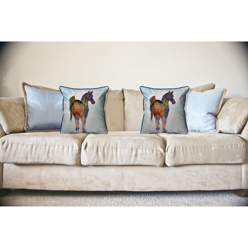Colt Large Indoor/Outdoor Pillow 18x18. Picture 3