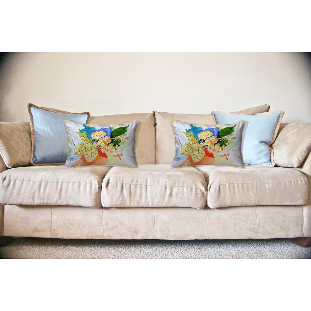 Primrose Large Indoor/Outdoor Pillow 16x20. Picture 3