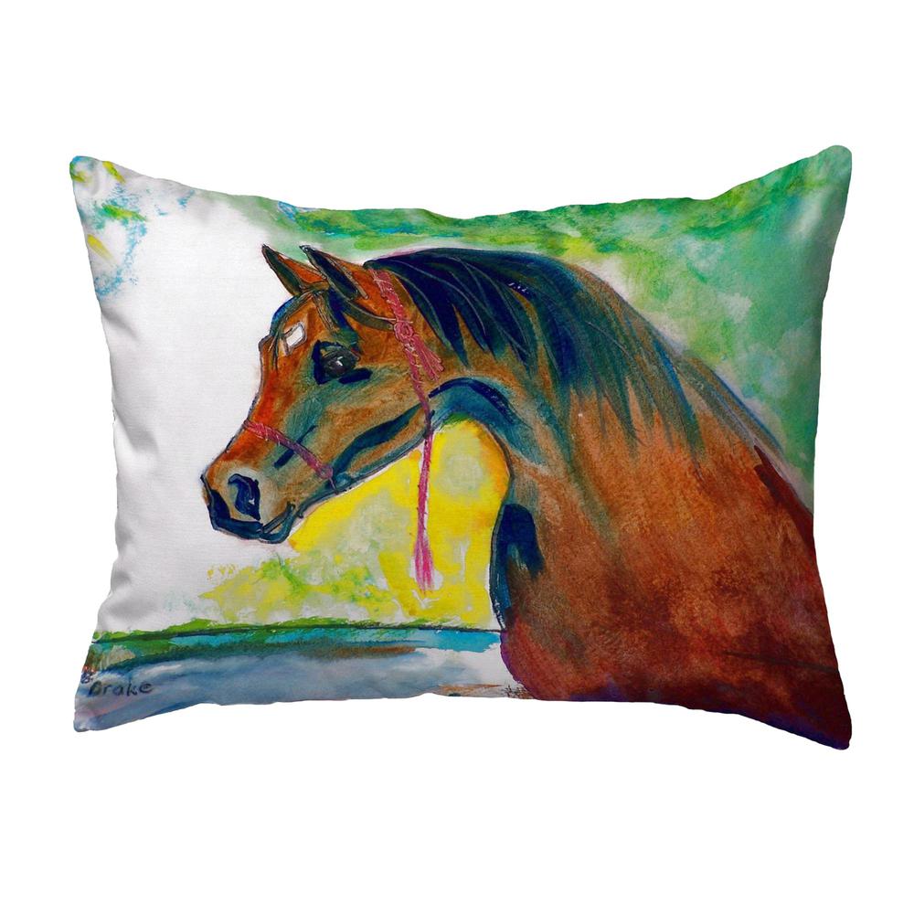 Prize Horse Small No-Cord Pillow 11x14. Picture 1