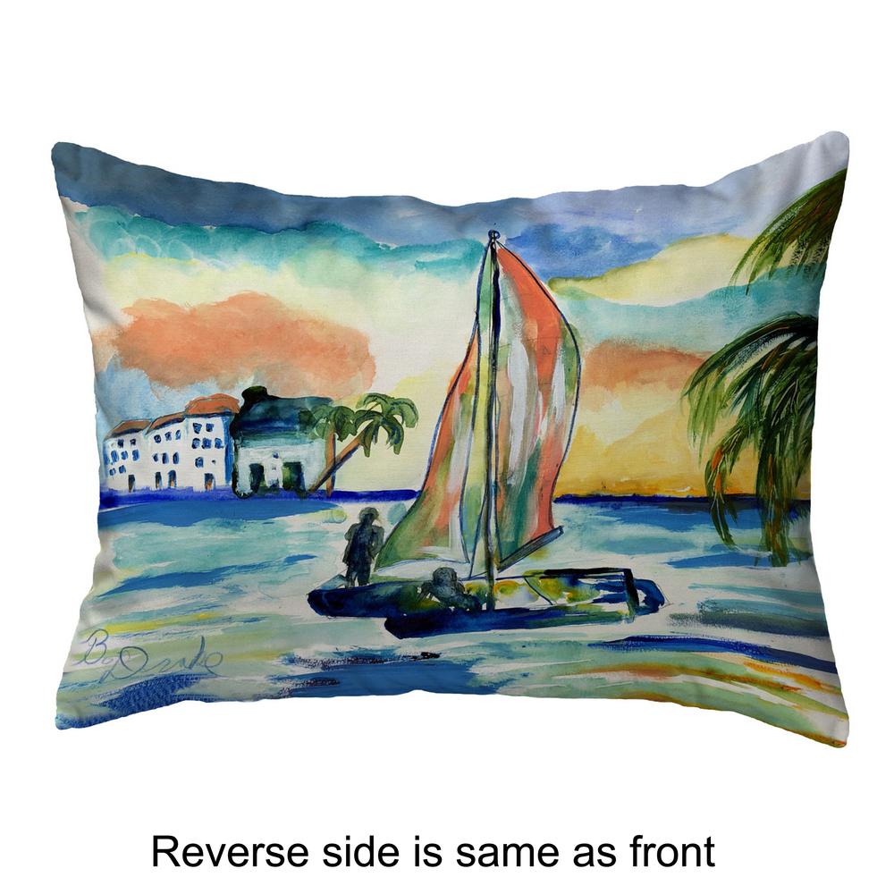 Catamarand Small Noncorded Pillow 11x14. Picture 2