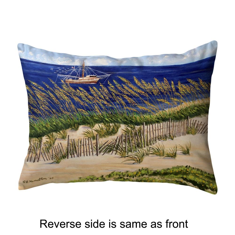 Shrimp Boat & Oates Small Noncorded Pillow 11x14. Picture 2
