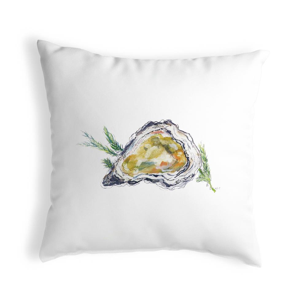 Oyster Shell Small No-Cord Pillow 12x12. Picture 1