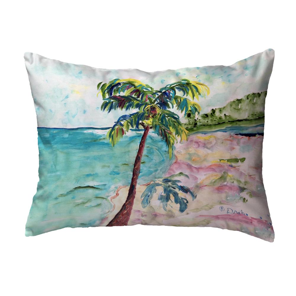 Palm & Coast Small Noncorded Pillow 11x14. Picture 1