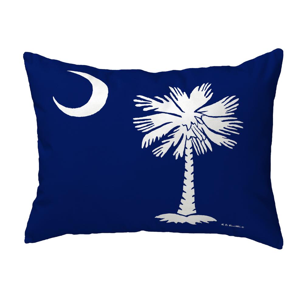 Palmetto Moon Small No-Cord Pillow 11x14. Picture 1