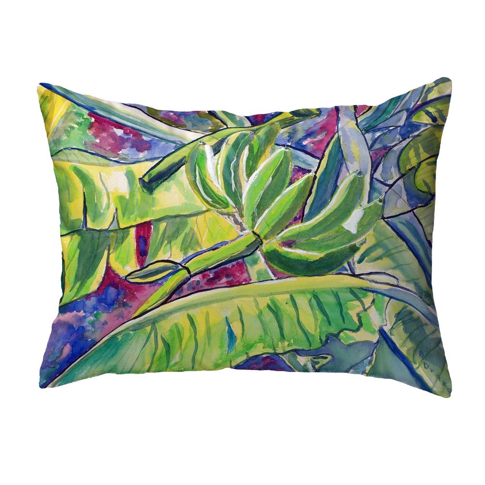 Bananas Small No-Cord Pillow 11x14. Picture 1