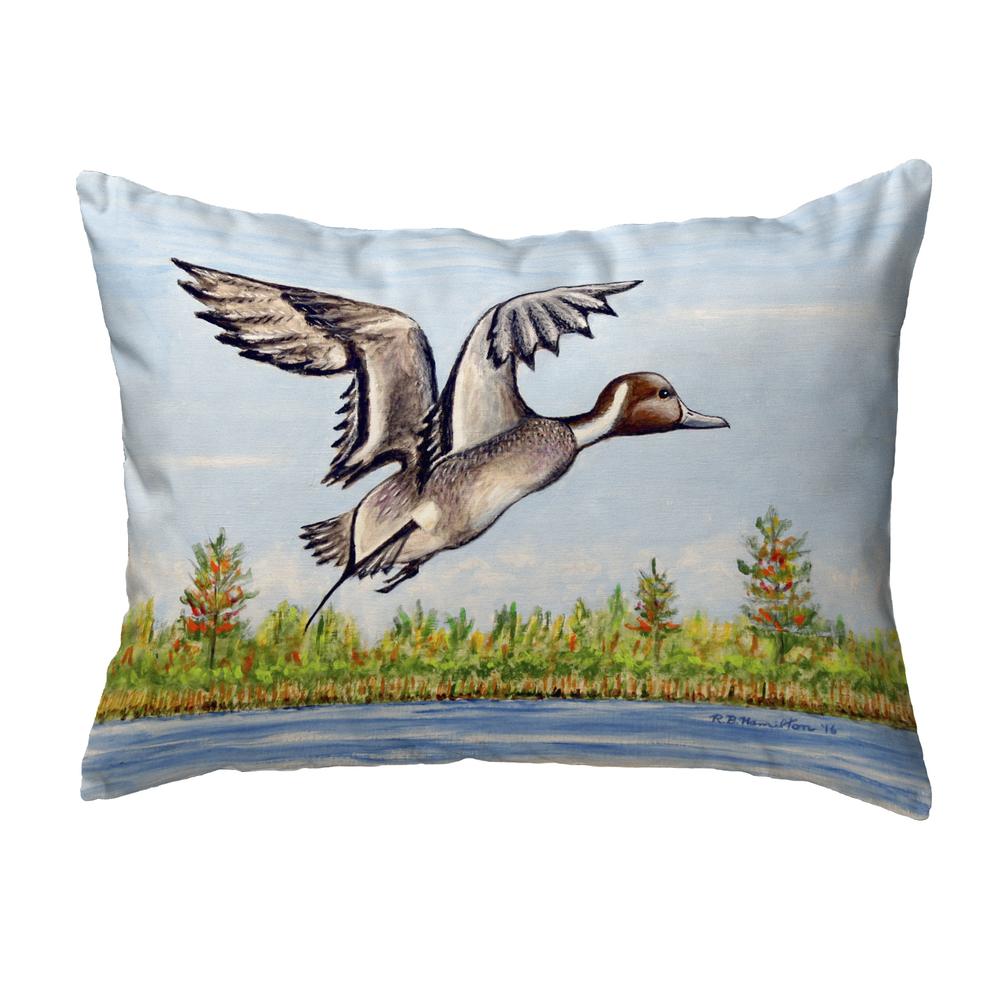 Pintail Duck Small No-Cord Pillow 11x14. Picture 1