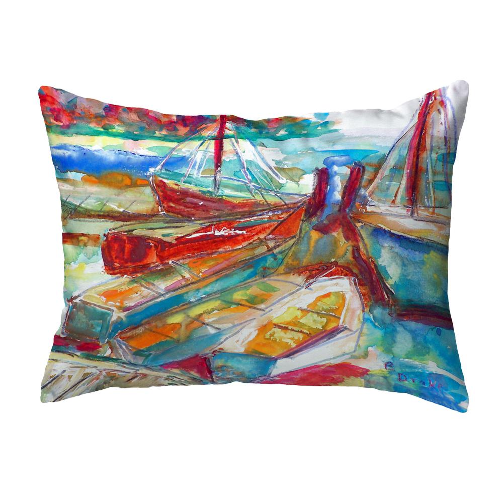 Betsy's Marina Small No-Cord Pillow 11x14. Picture 1