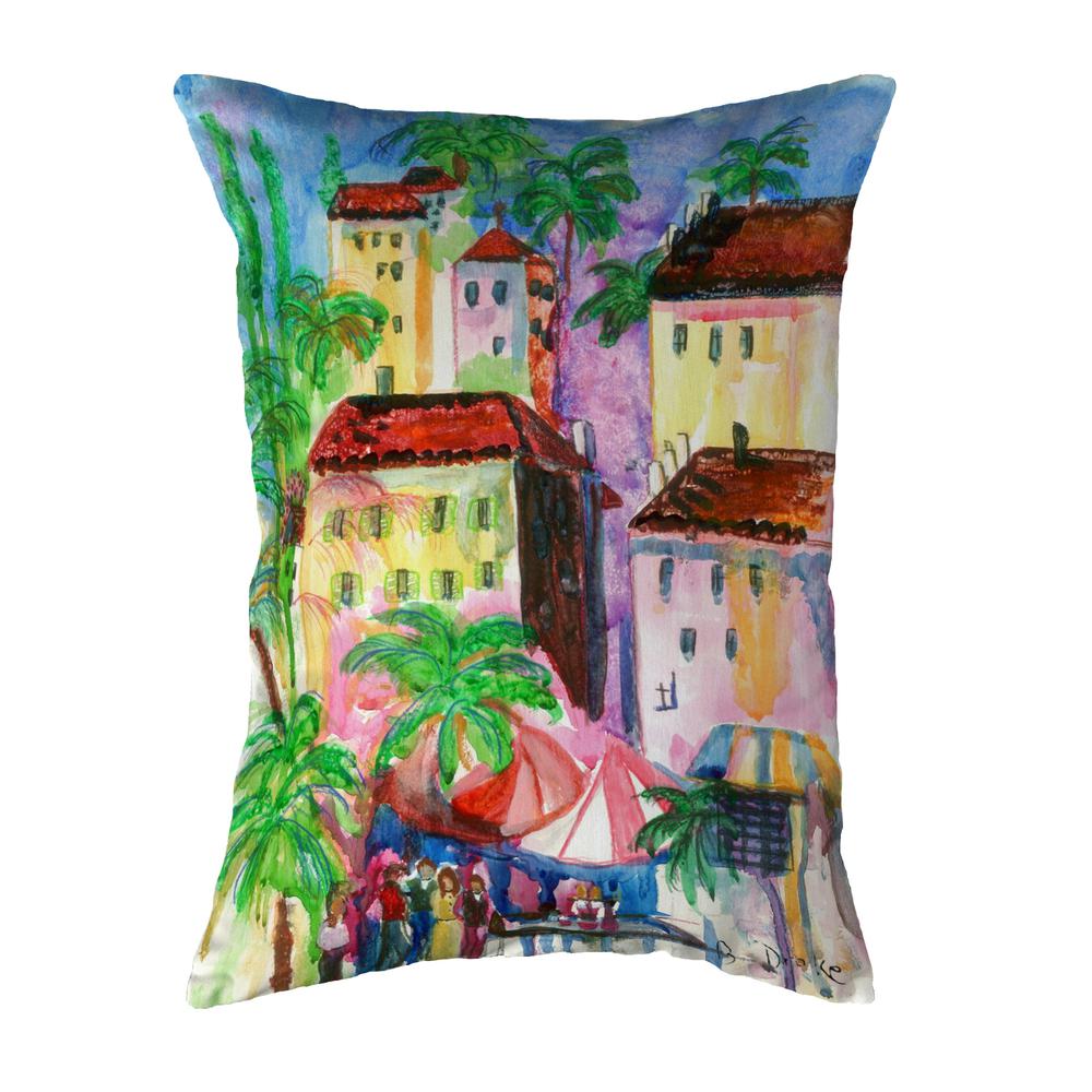 Fun City II Small No-Cord Pillow 11x14. Picture 1