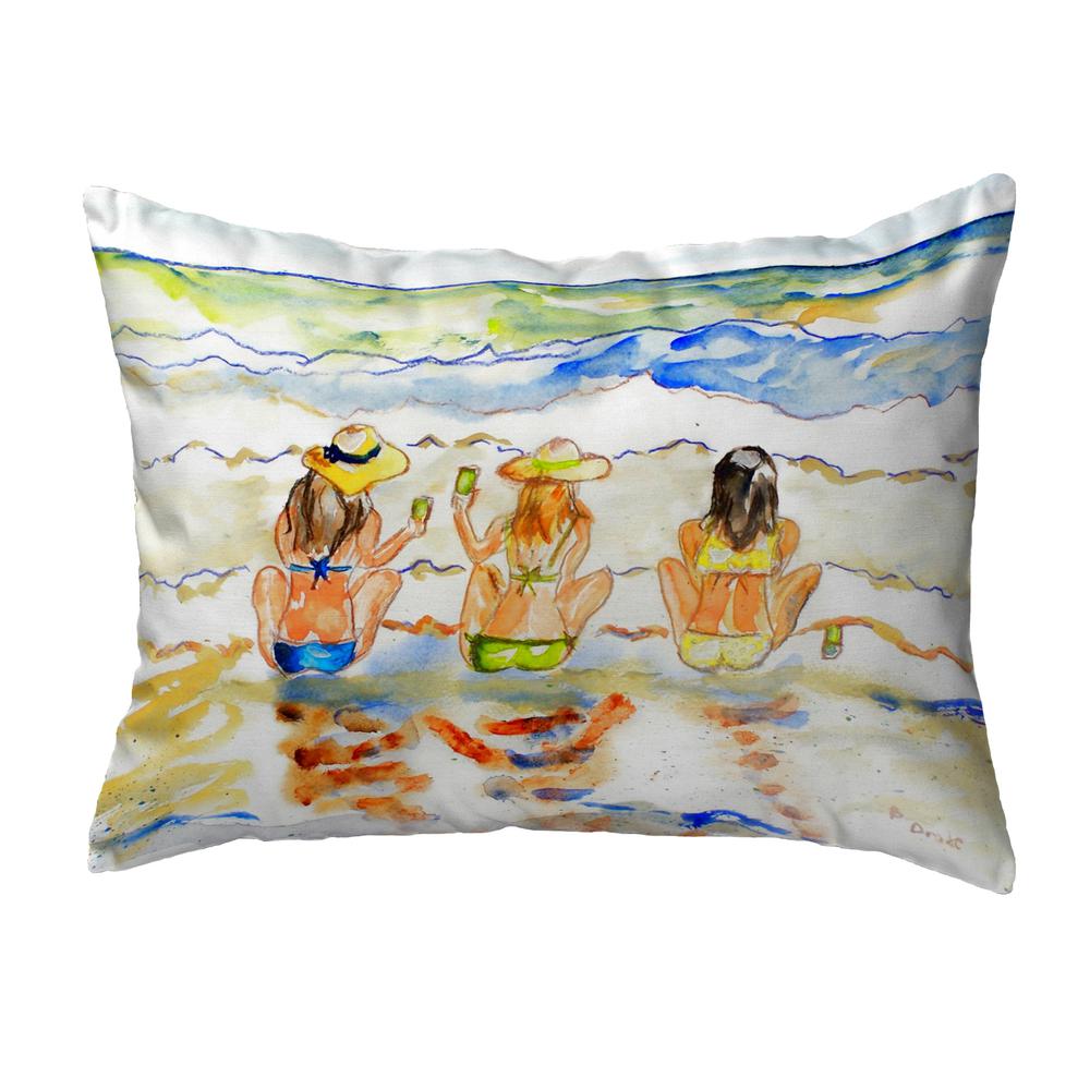 Bottoms Up Small No-Cord Pillow 11x14. Picture 1