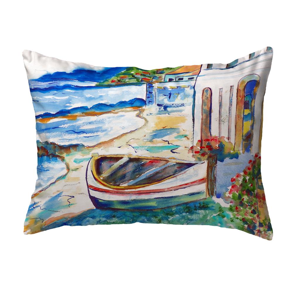 Sicilian Shore Small No-Cord Pillow 11x14. Picture 1
