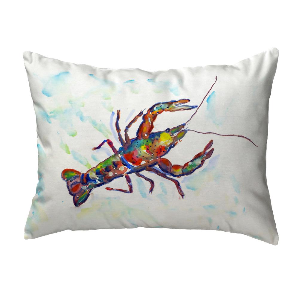 Crayfish Small No-Cord Pillow 11x14. Picture 1