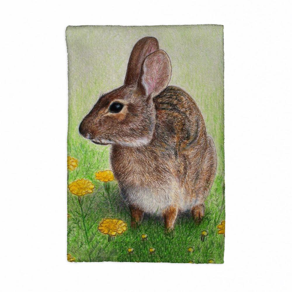 Rabbit Left Kitchen Towel. Picture 1