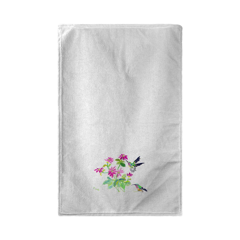 Ruby Throat Hummingbird Kitchen Towel. Picture 2