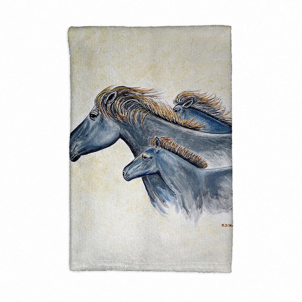 Wild Horses Kitchen Towel. Picture 1