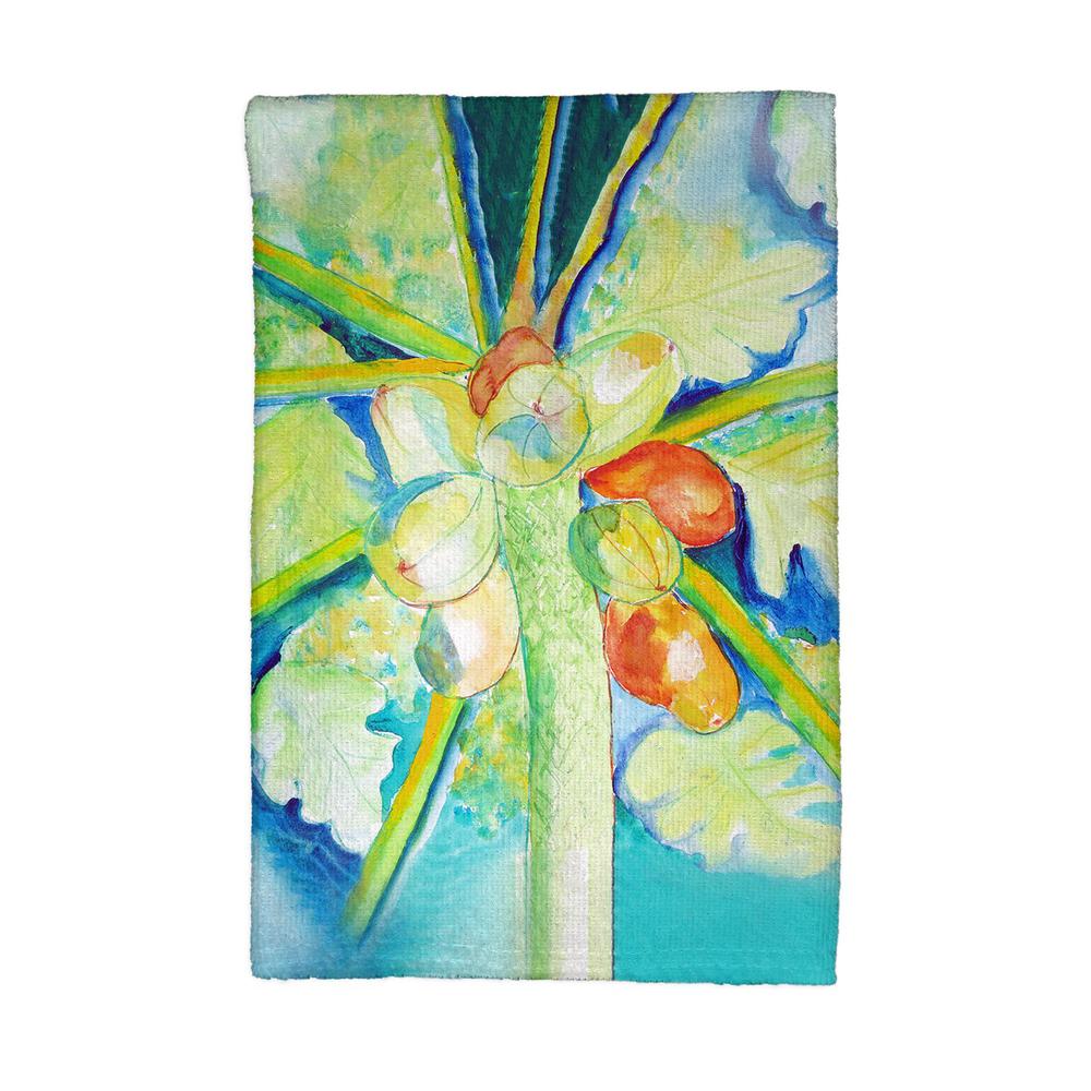 Papaya Tree Kitchen Towel. Picture 1