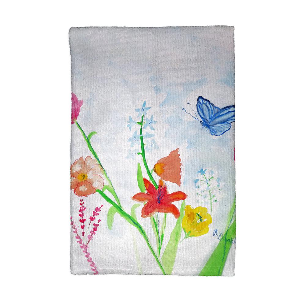 Pastel Gardens Kitchen Towel. Picture 1