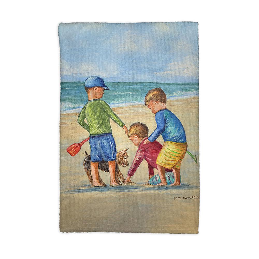 Buried Treasure Kitchen Towel. Picture 1