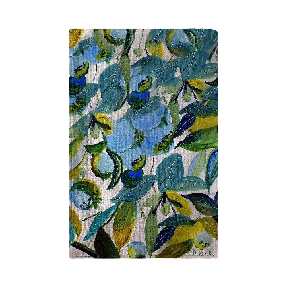 Betsy's Blueberries Kitchen Towel. Picture 2