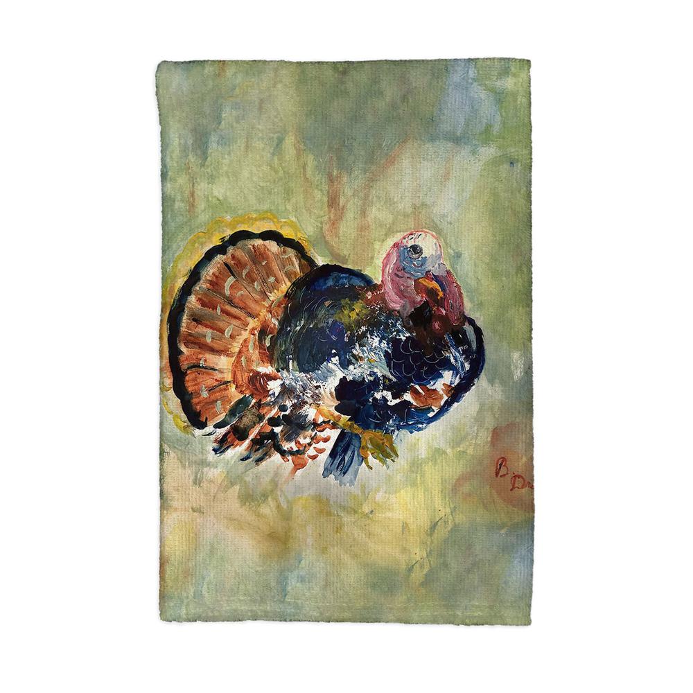 Colorful Turkey Kitchen Towel. Picture 1