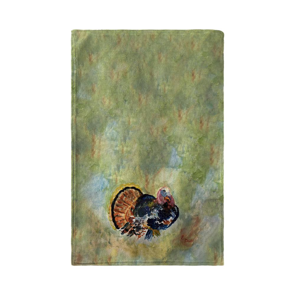 Colorful Turkey Kitchen Towel. Picture 2