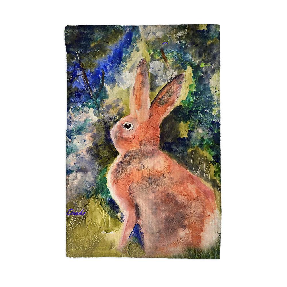 Cottontail Rabbit Kitchen Towel. Picture 1
