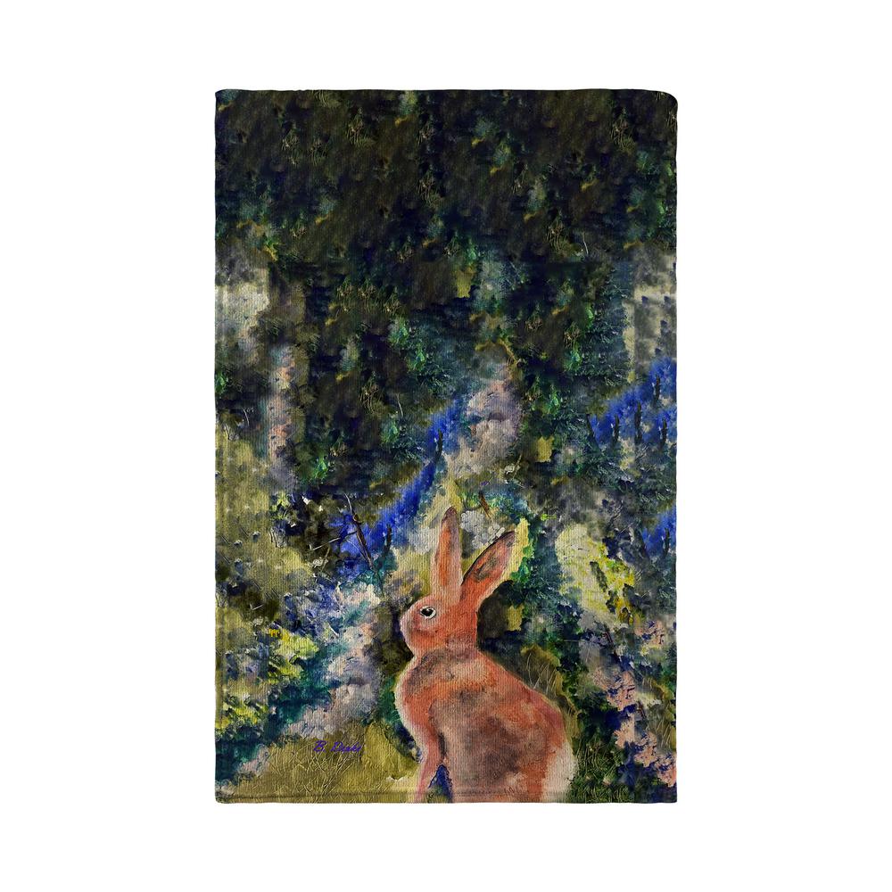 Cottontail Rabbit Kitchen Towel. Picture 2