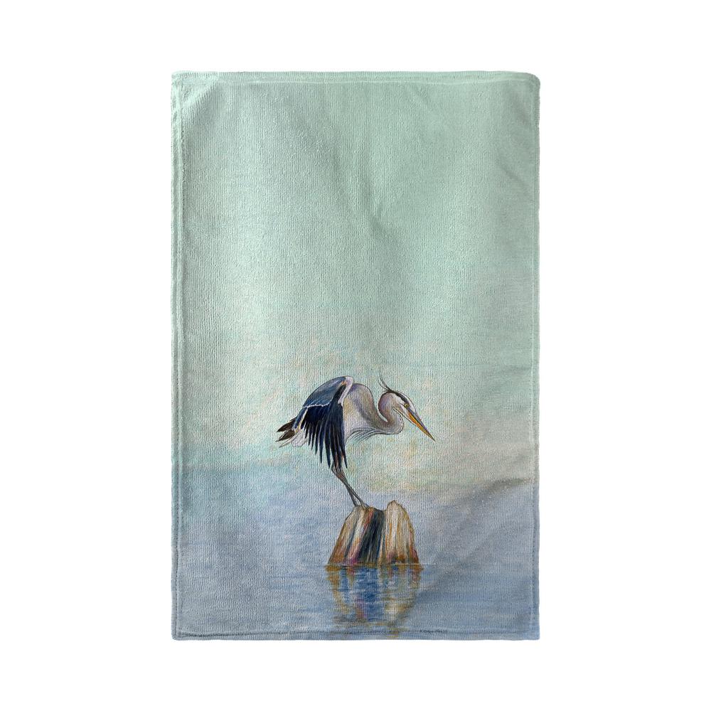 Balancing Heron Kitchen Towel. Picture 2
