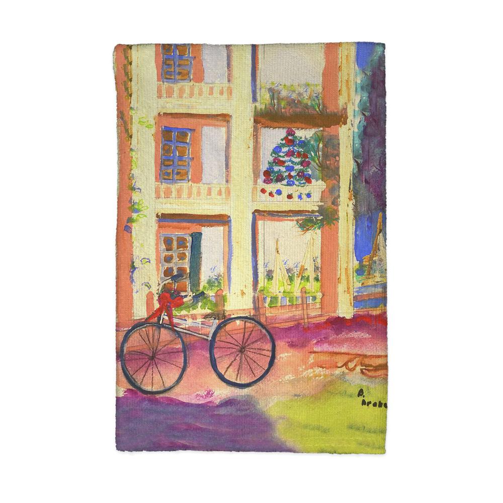 Bike For Christmas Kitchen Towel. Picture 1