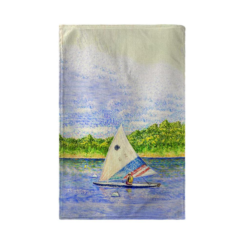 Sunfish Sailing Kitchen Towel. Picture 2