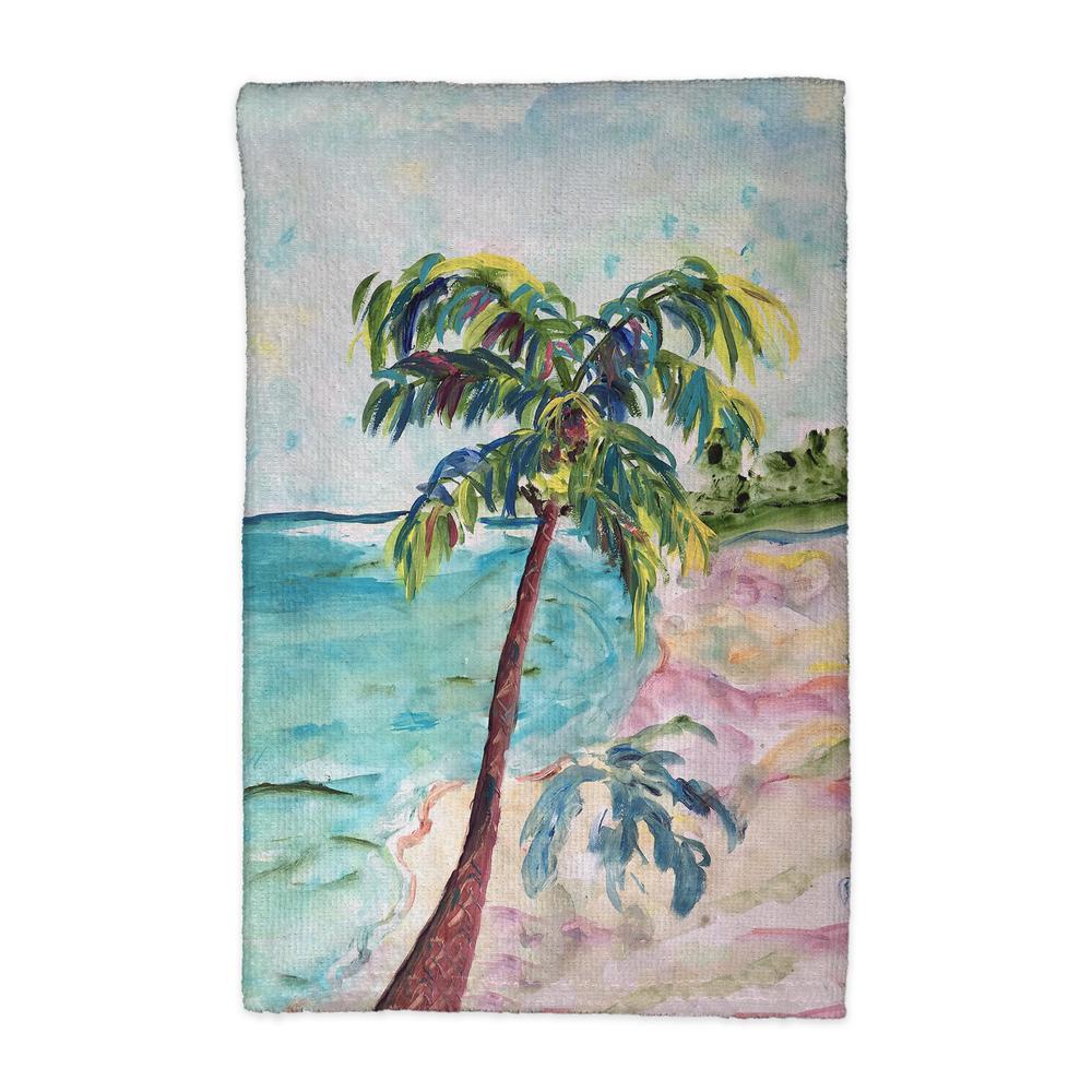 Palm & Coast Kitchen Towel. Picture 1