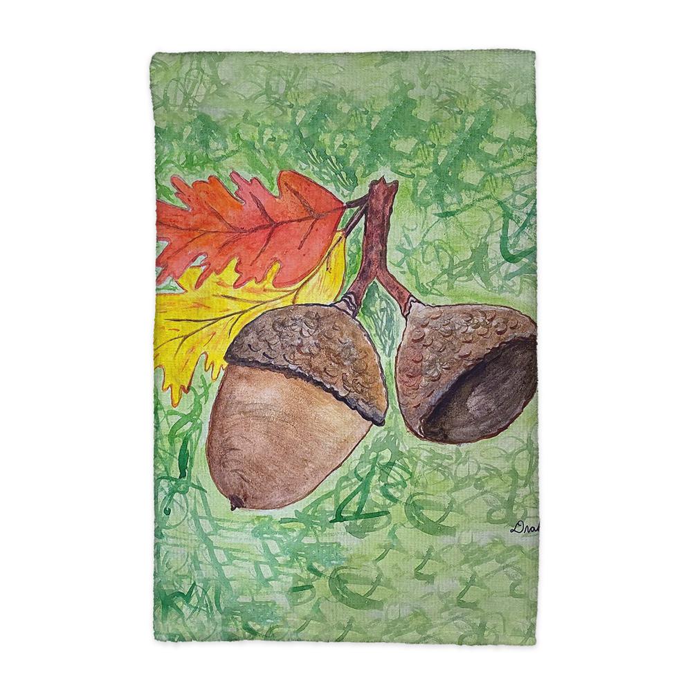 Drake's Acorns Kitchen Towel. Picture 1