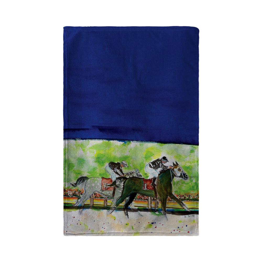 Close Race Kitchen Towel. Picture 1