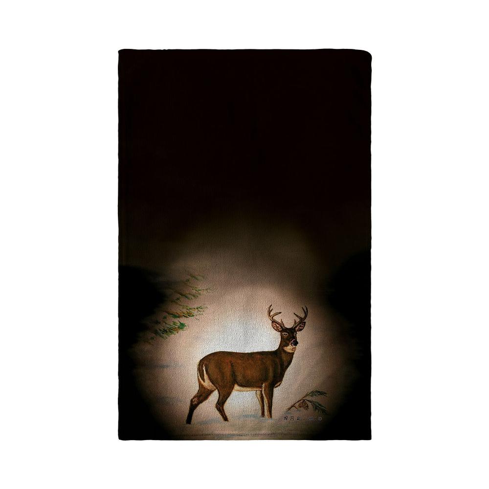 Deer in Snow Kitchen Towel. Picture 2