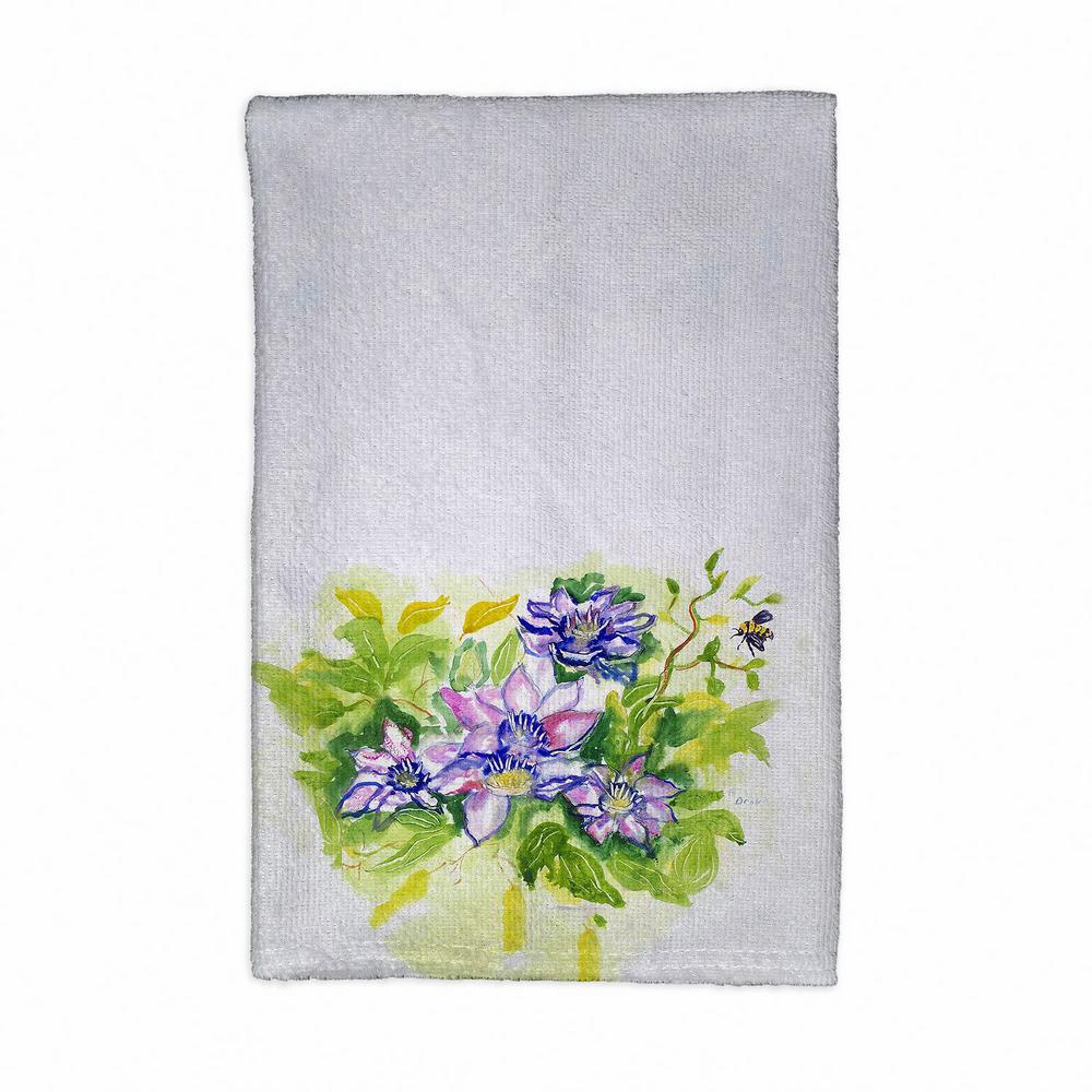 Clematis Kitchen Towel. Picture 1