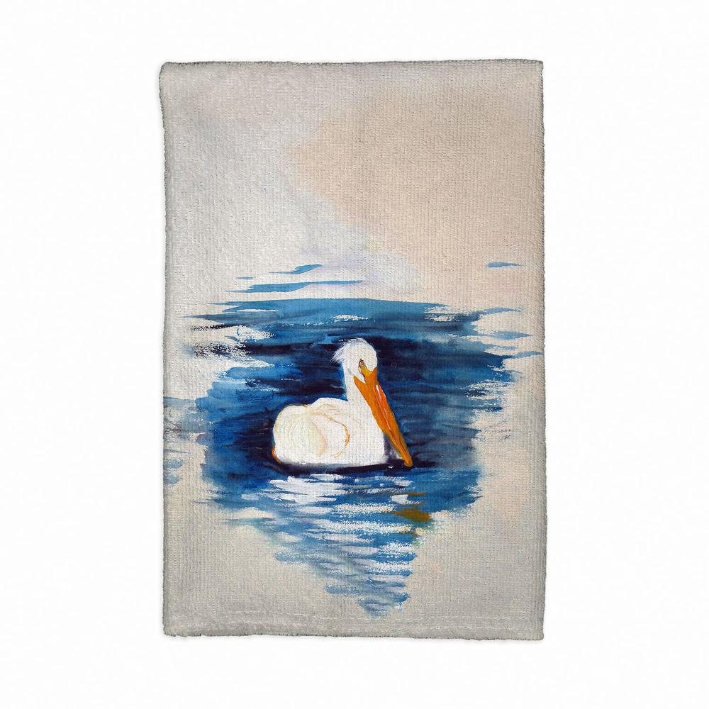 Spring Creek Pelican Kitchen Towel. Picture 1