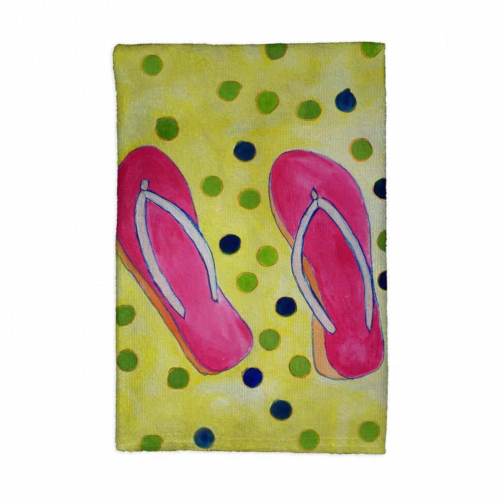 Flip Flops Kitchen Towel. Picture 1