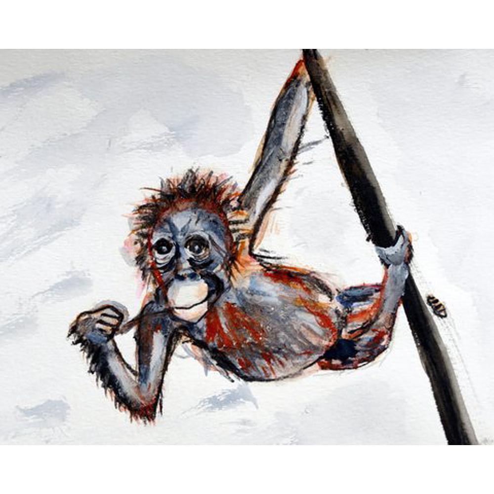 Betsy's Monkey Kitchen Towel. Picture 1