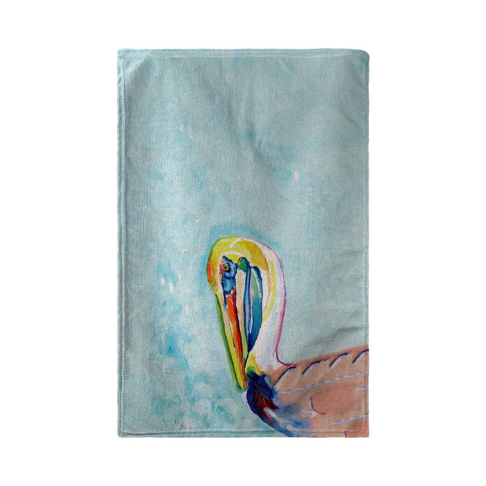Pelican Head Kitchen Towel. Picture 1