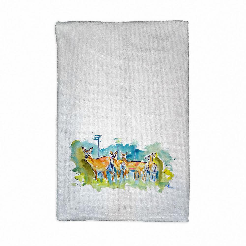 Deer Herd Kitchen Towel. Picture 1