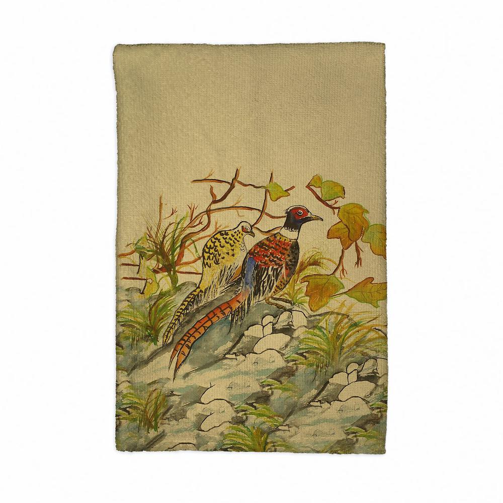 Pheasant Kitchen Towel. Picture 1