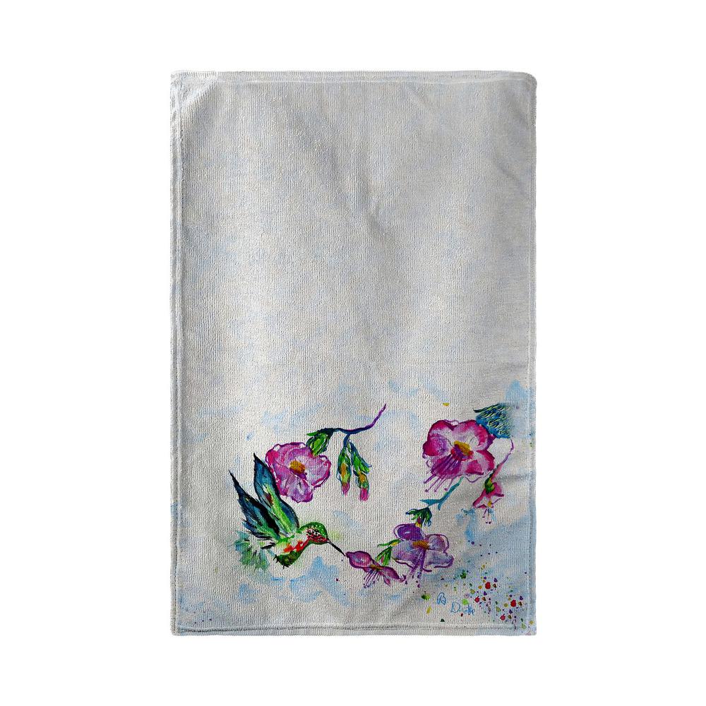 Feeding Hummingbird Kitchen Towel. Picture 2