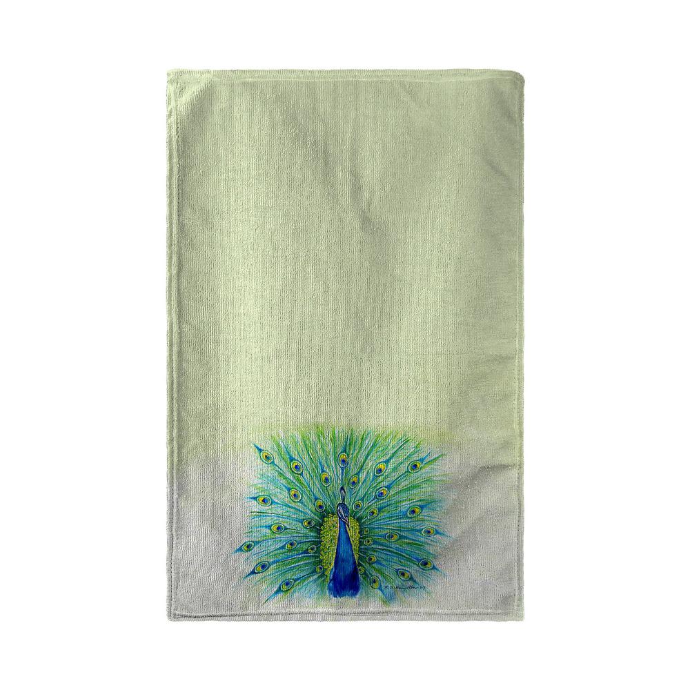 Peacock Kitchen Towel. Picture 2
