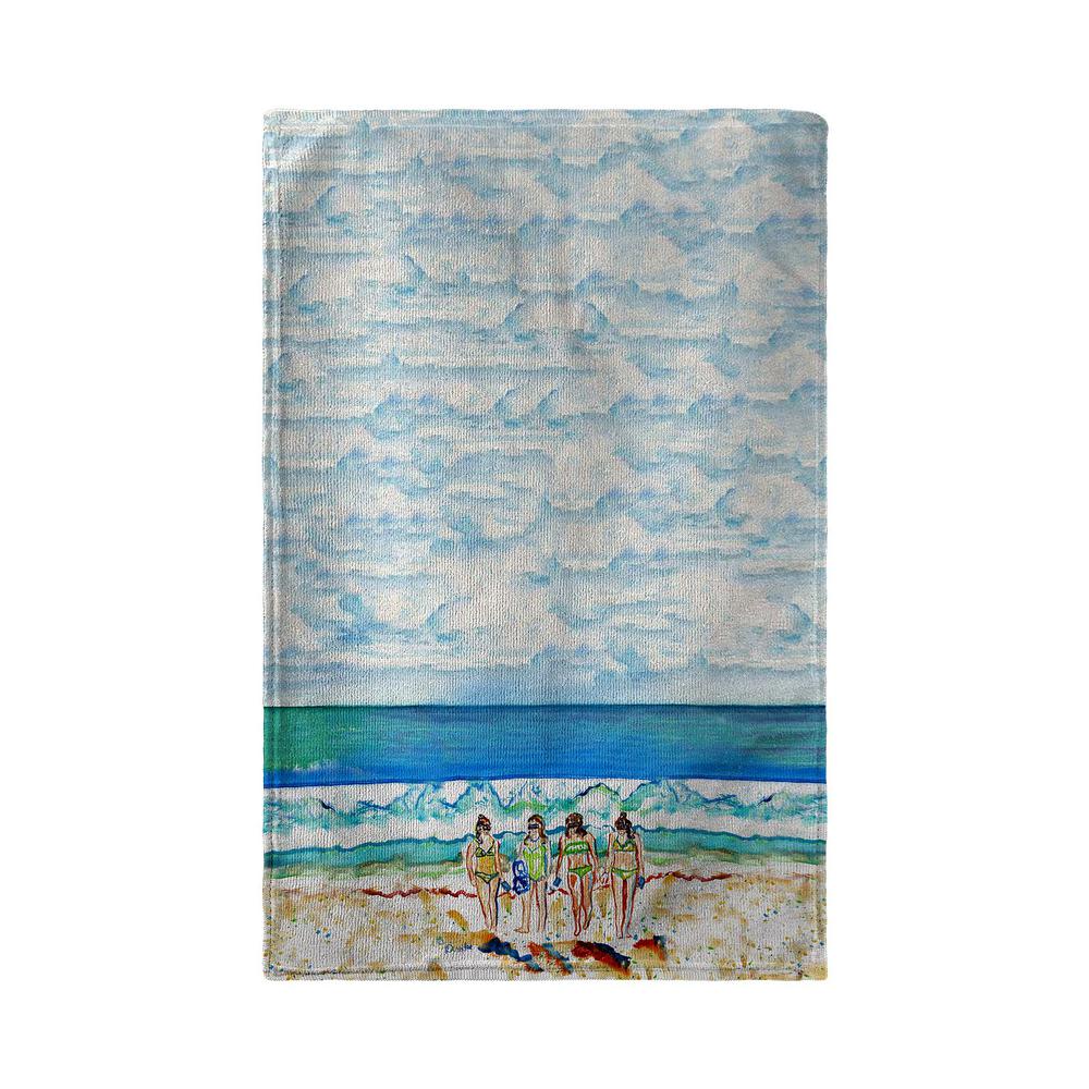 The Girls Walking Kitchen Towel. Picture 2