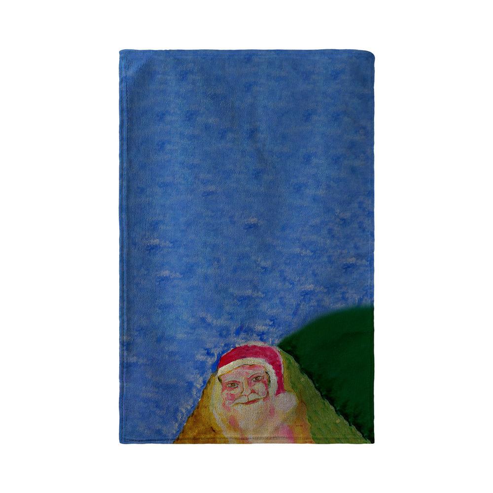 Santa Face Kitchen Towel. Picture 2
