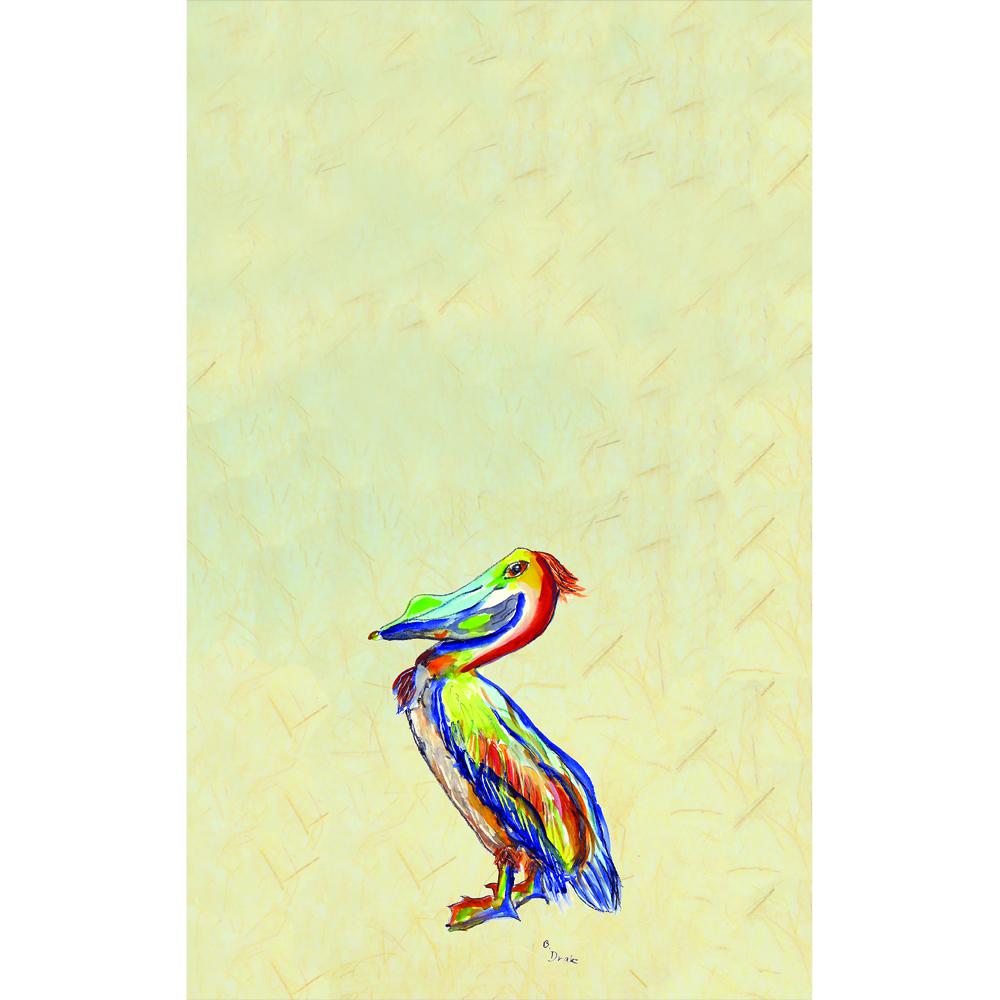 Sylvester Pelican Kitchen Towel. Picture 1