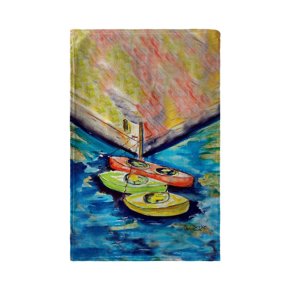 Kayaks Kitchen Towel. Picture 1