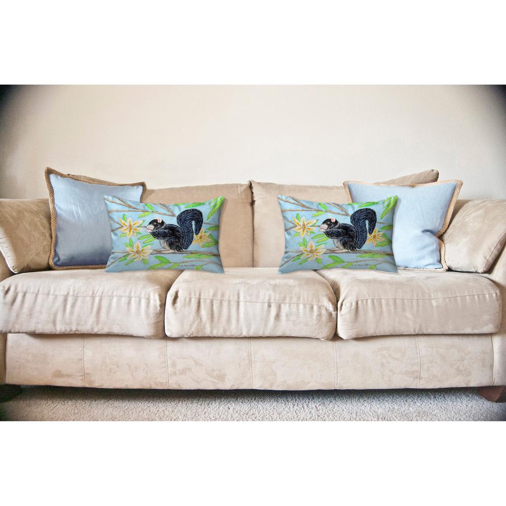 Fox Squirrel No Cord Pillow 16x20. Picture 2