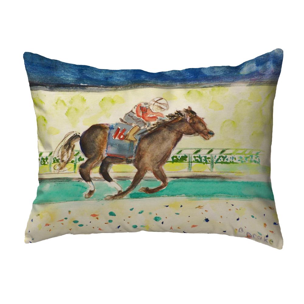 Derby Winner No Cord Pillow 16x20. Picture 1