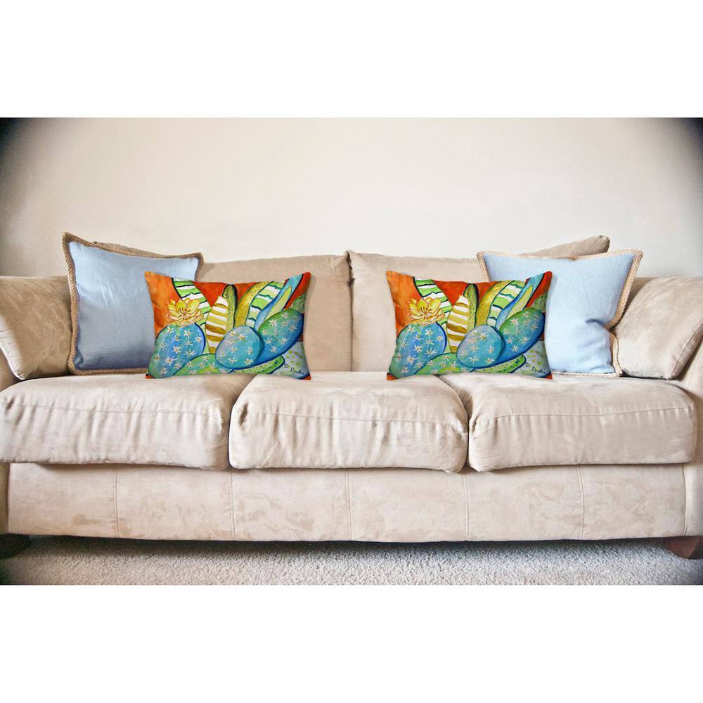 Cactus III No Cord Pillow 16x20. Picture 2